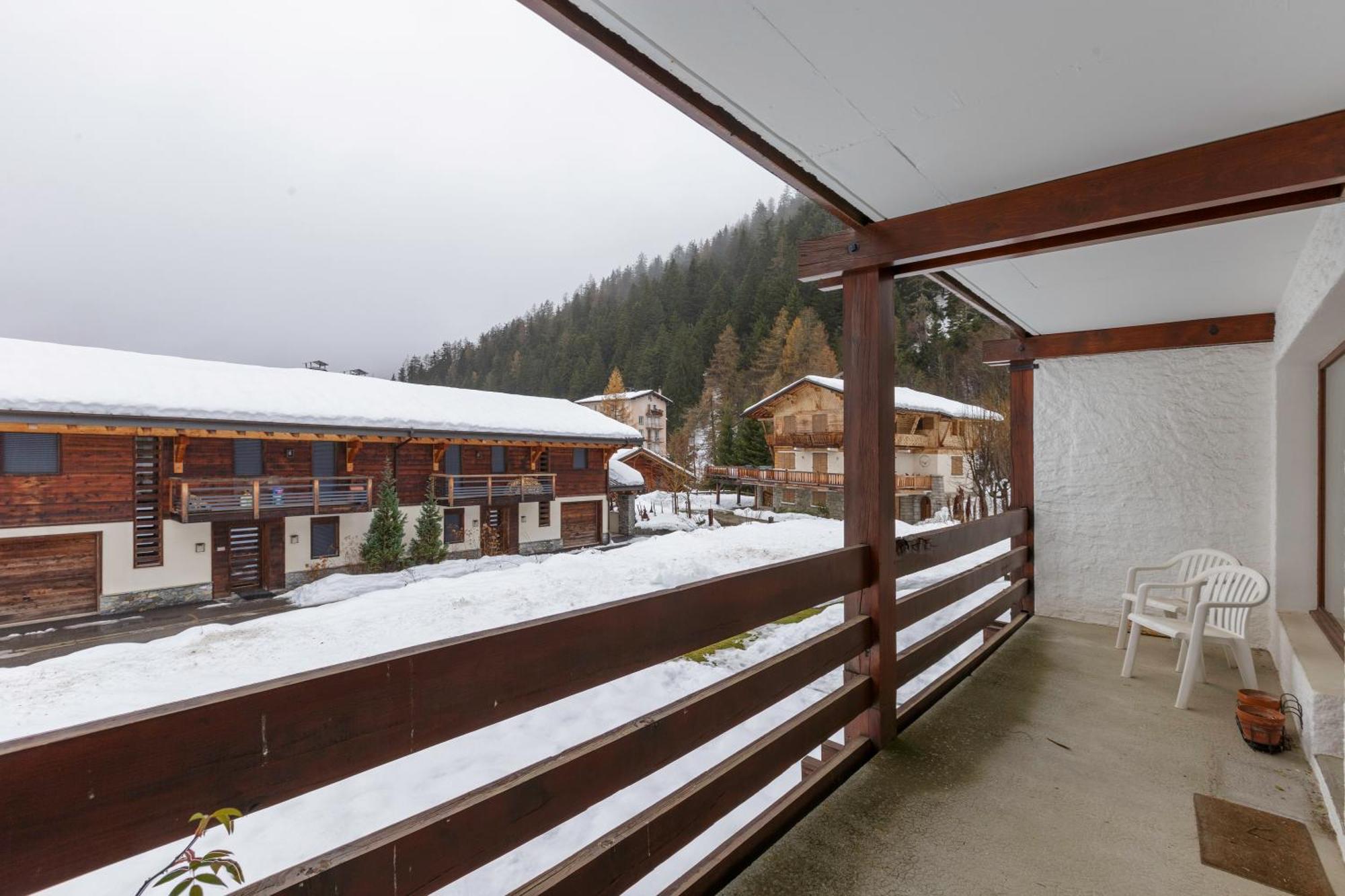 Sunny Nest - View Of Mb Montroc - Happy Rentals Chamonix Mont Blanc Exterior foto